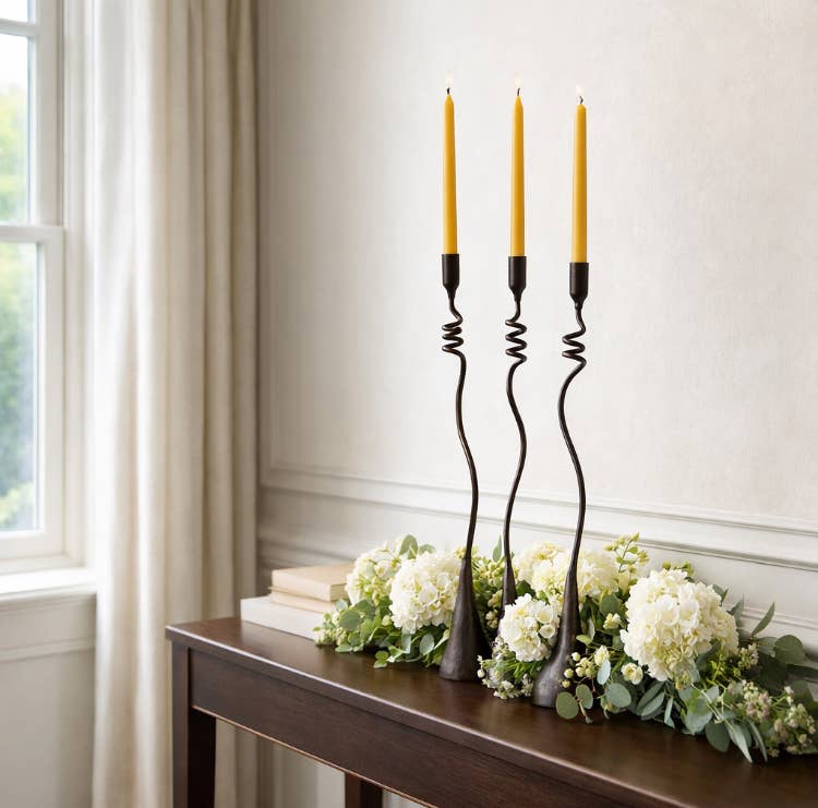 Cats & Jasmine Candlestick