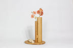 Soliflore Vase "Mesa"  in Solid Oak.