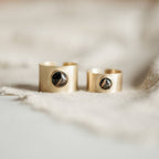 Nile Ring // 8mm // Copper Obsidian