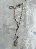 Silver Paperclip Chain Necklace