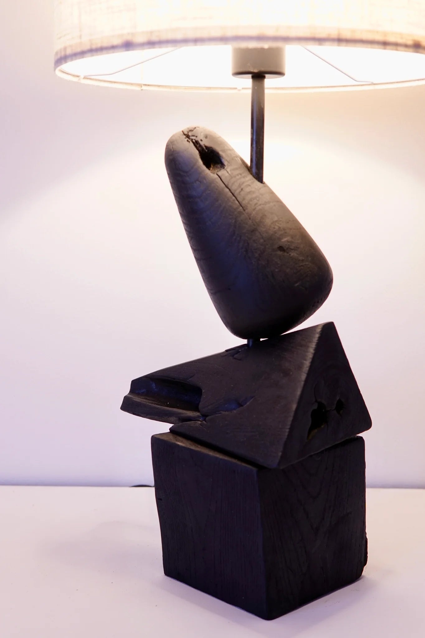 Euclidean Lamp In Black