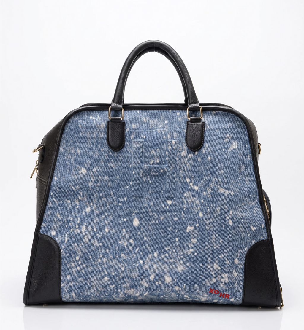 Stonewash Denim Weekend Bag