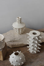 Handmade Ceramic Spikes Flower Vase III