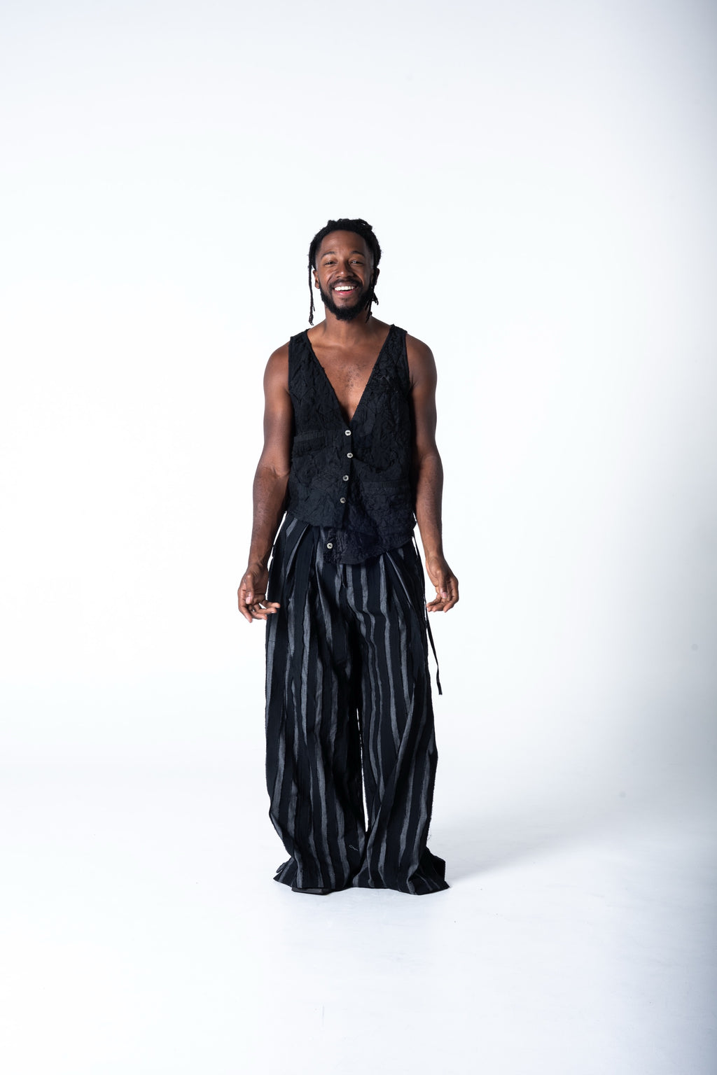 Somand Vest - Black/Mixed