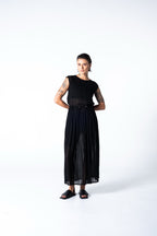 Atthis  Dress - Black