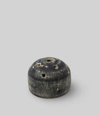 Terra Cotta Frog Vase, Grey Patina