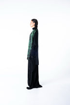 Chrome Tunic - Black w/ Malachite