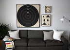 Vintage Army Target - Large, Framed