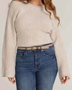 Alie | Skinny Leather Belt