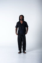Family Man Shirt - Grey Stripe