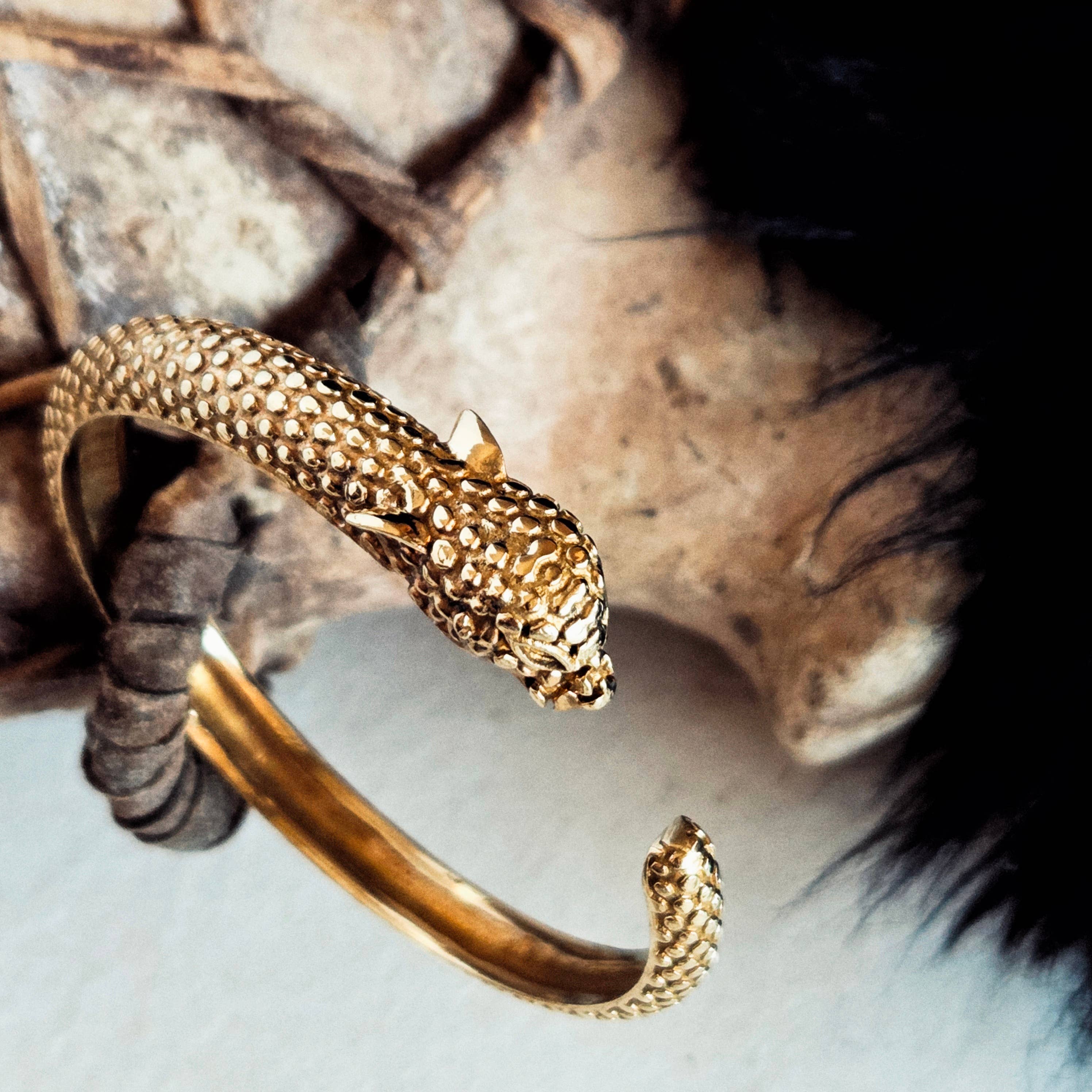 Brass Tiger Anima Cuff Bracelet