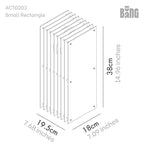 Lớp small rectangle in clear acrylic