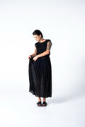 Atthis  Dress - Black