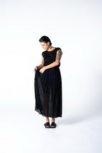 Atthis  Dress - Black