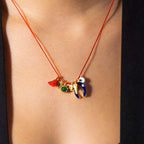All The Luxe Lucky Charm Necklace