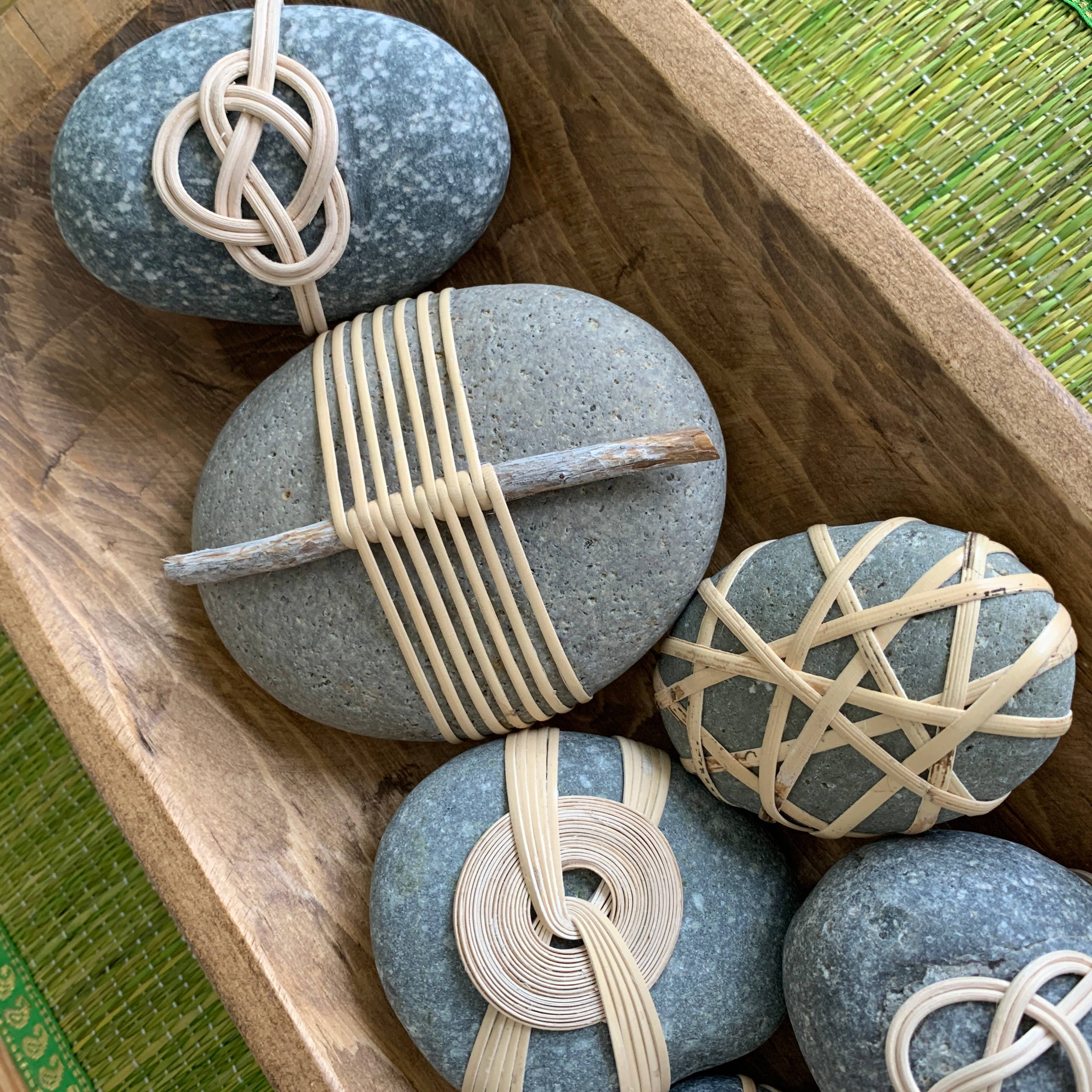 Coiled Wrapped Rock