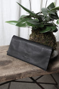 MINIMALISTIC WIDE WALLET black