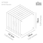 Lớp Small Square in Orange Acrylic