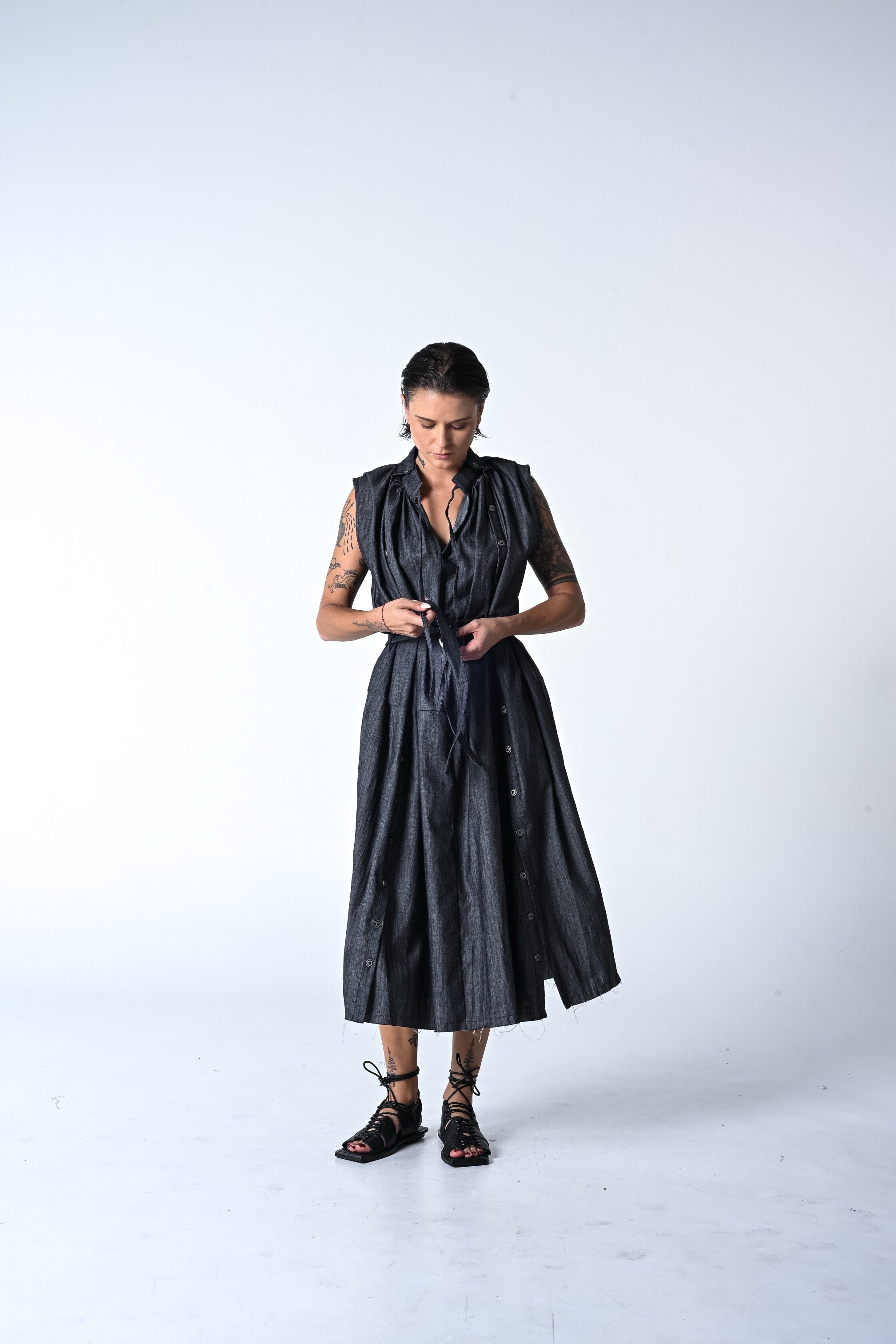 Raba Dress - Denim